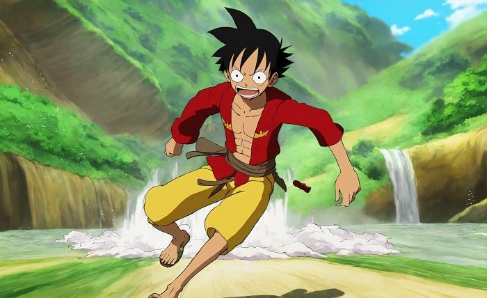 gear 5 luffy laughing